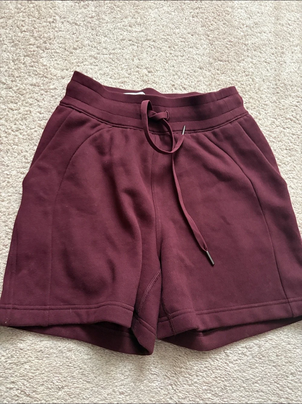 lululemon athletica Women's Plum Drawcord Athletic Shorts